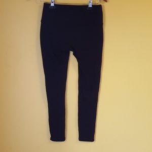 Black spanx leggings in small petite